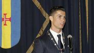 Cristiano Ronaldo condecorado na Madeira