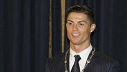 Cristiano Ronaldo condecorado na Madeira