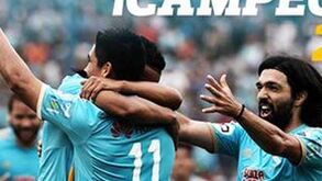 Sporting Cristal campeão do Peru