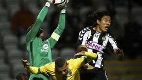 Baliza fechada após quatro jogos