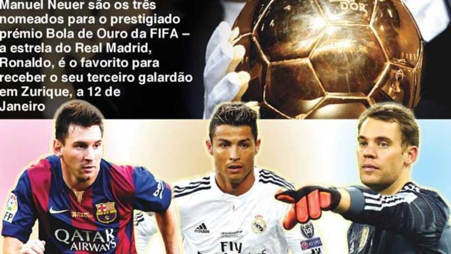 Bola de Ouro: o perfil dos três finalistas