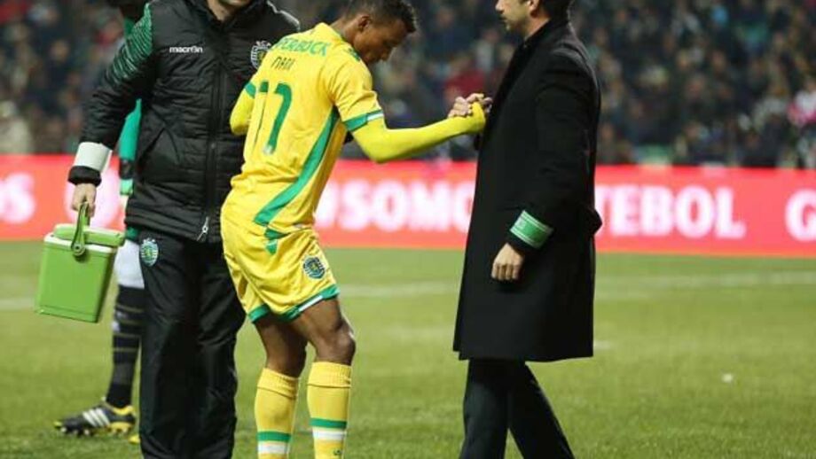 Leões confirmam lesão de Nani sem previsão de paragem