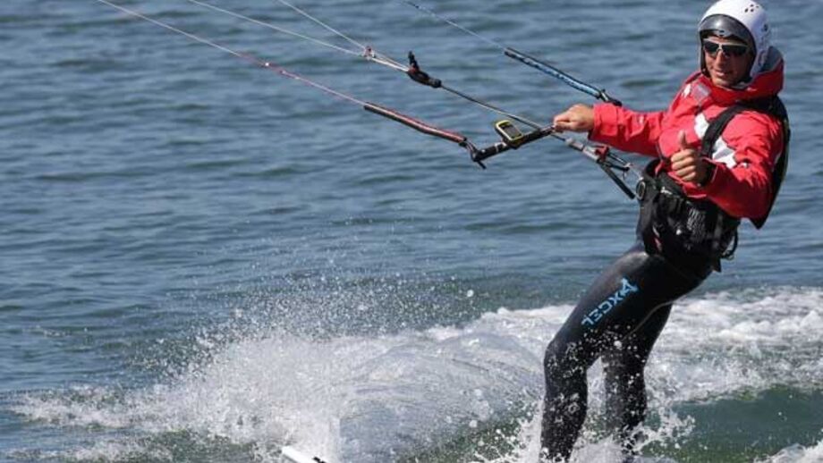 Kitesurf: Lufinha viciado em desafios