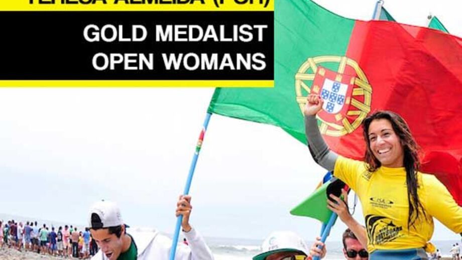 Bodyboard: Teresa Almeida sagra-se campeã Mundial