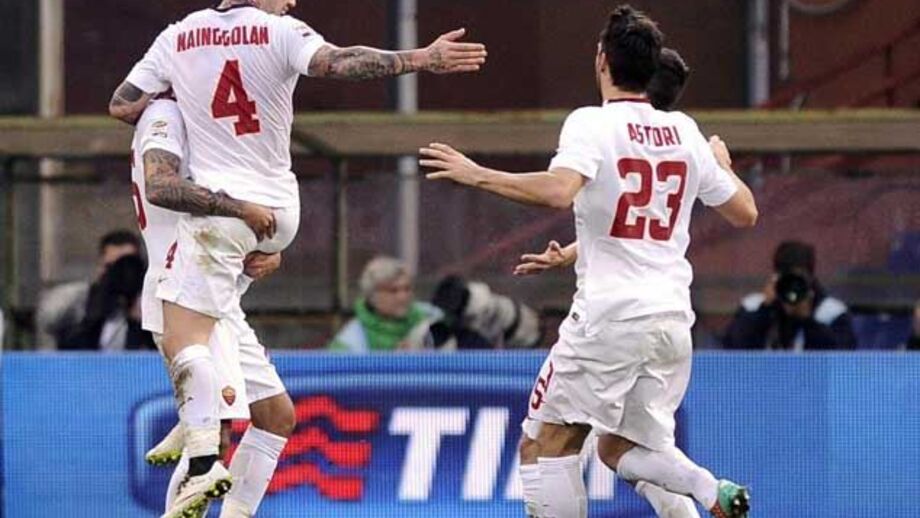 Roma vence em Génova e fica a 1 ponto da Juventus