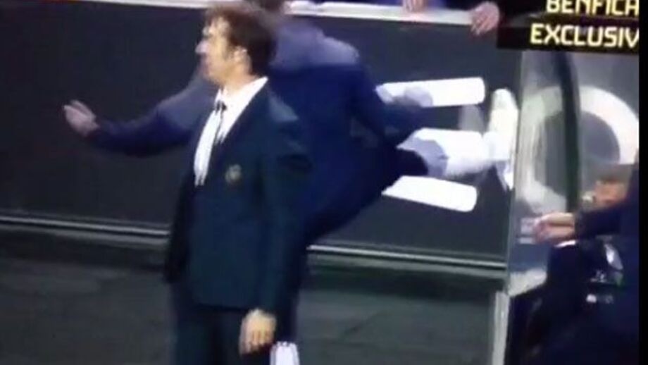 A fúria de Quaresma após o golo do Benfica