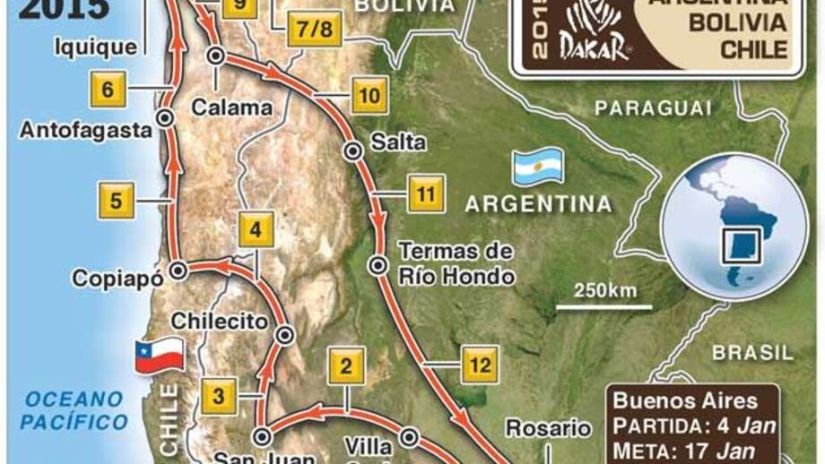 Dakar'2015 está quase aí