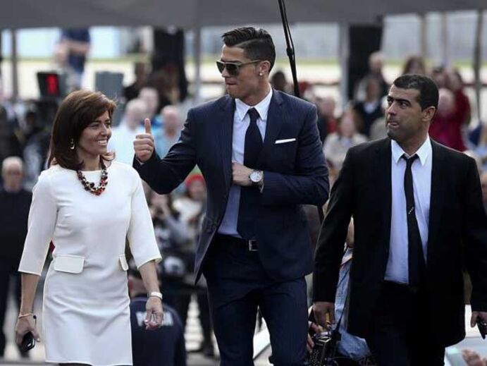 Cristiano Ronaldo deixa Madeira em alvoroço