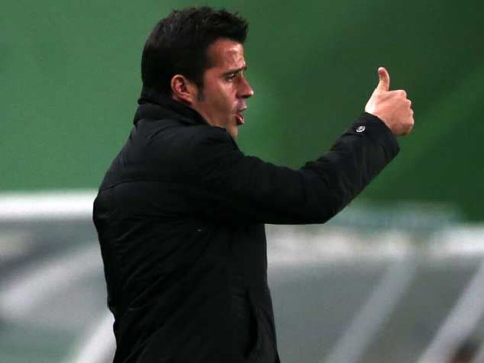 Ovação para Marco Silva e Nani