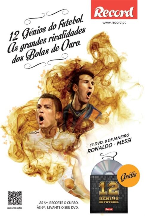 DVD "Génios do Futebol"