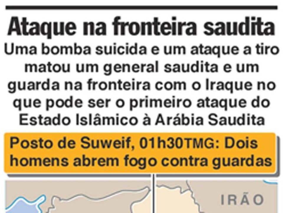 Ataque na fronteira saudita com o Iraque