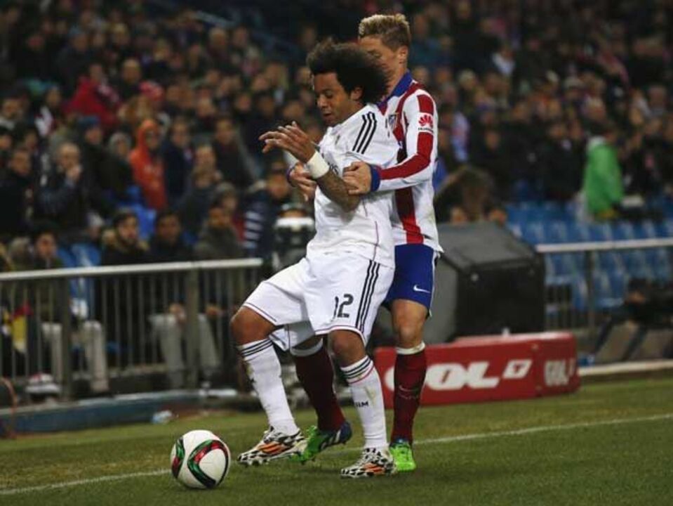 Marcelo: «O Atlético só joga com balões para a frente»