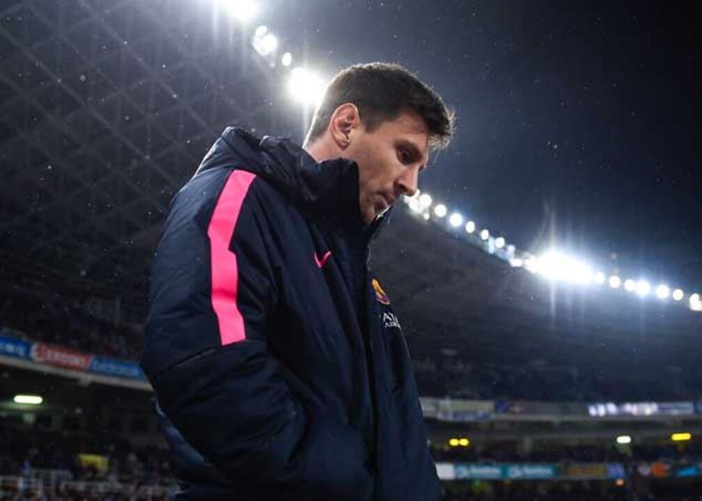 Messi nos convocados do Barcelona