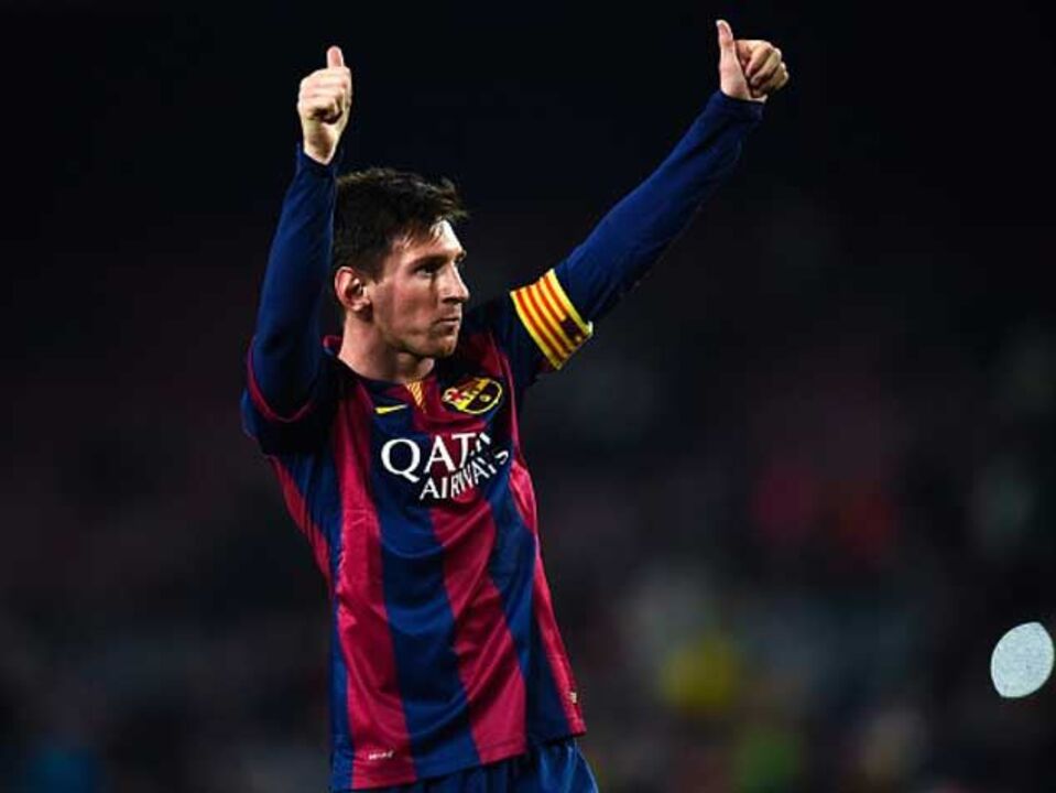 Messi ganha a Luis Enrique na guerra de aplausos