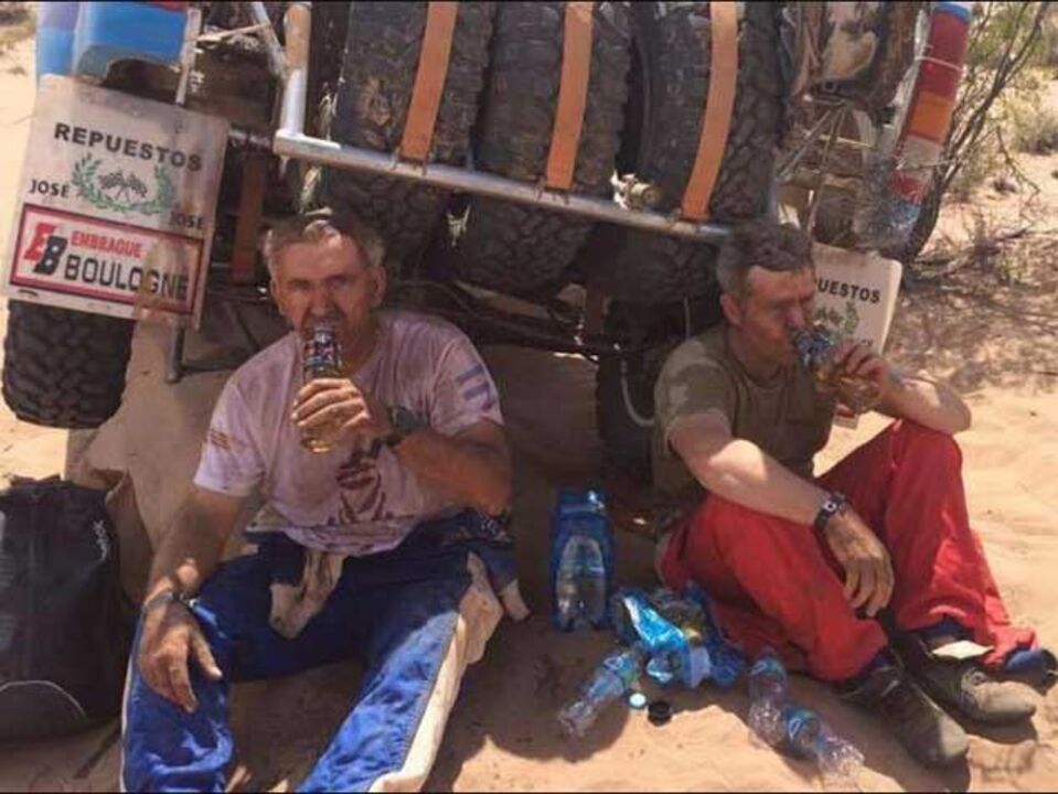 Dakar'2015: Argentino bebeu a própria urina para sobreviver