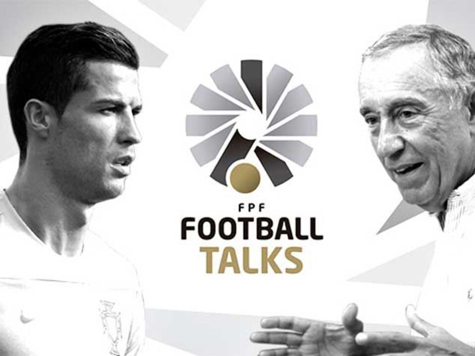 Ronaldo e Marcelo Rebelo de Sousa conversaram sobre futebol