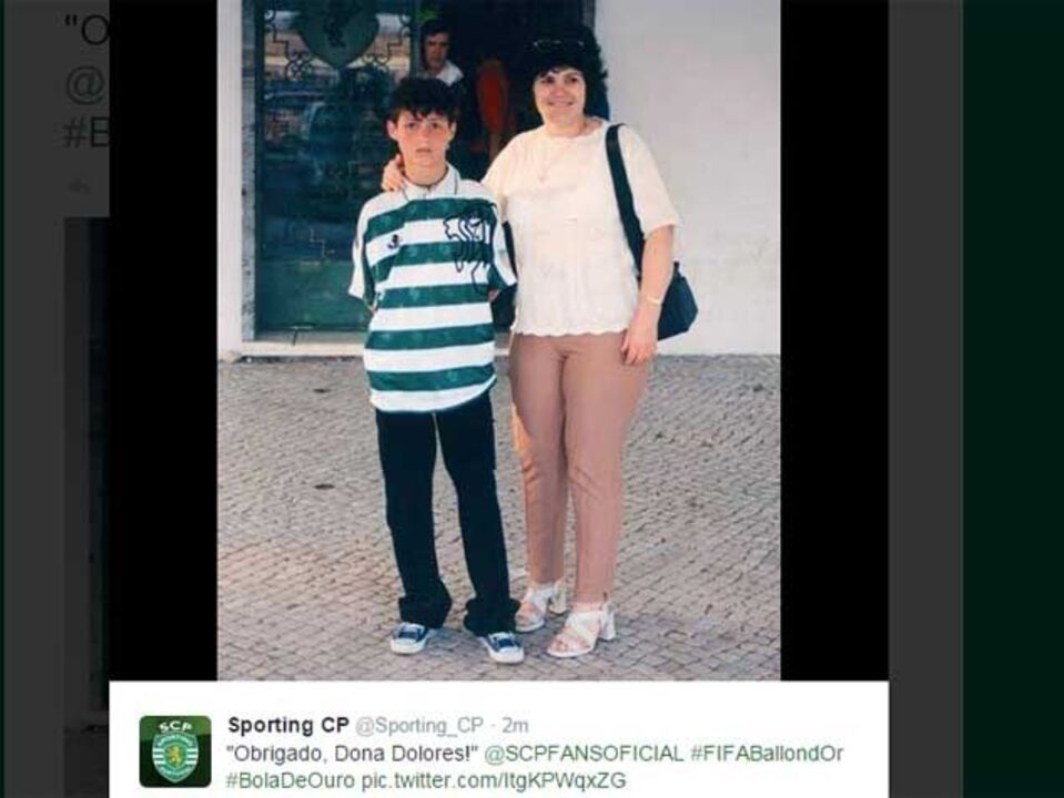 "Obrigado, Dona Dolores!"