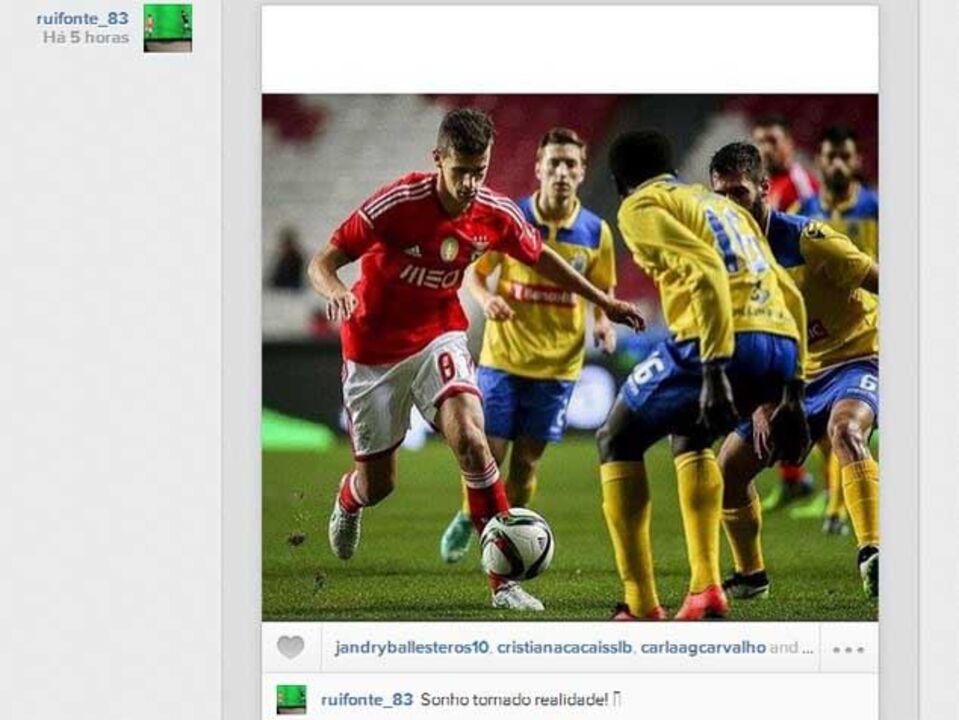 Rui Fonte: «Sonho tornado realidade»