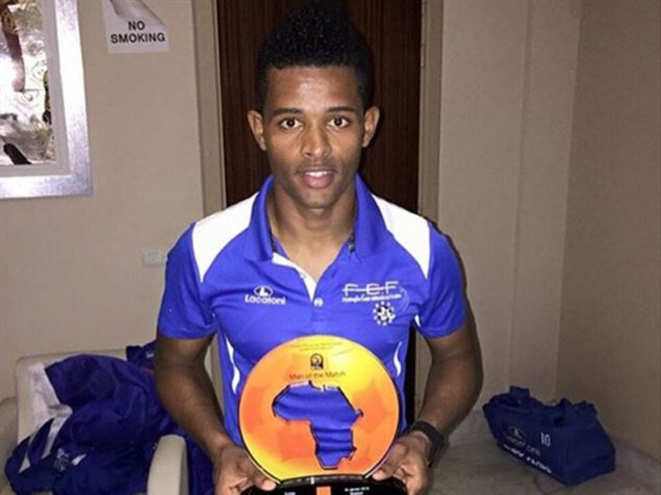 Heldon foi o melhor jogador do Tunísia-Cabo Verde