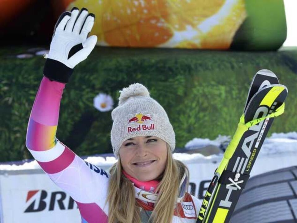 Esqui Alpino: Lindsey Vonn bate recorde histórico