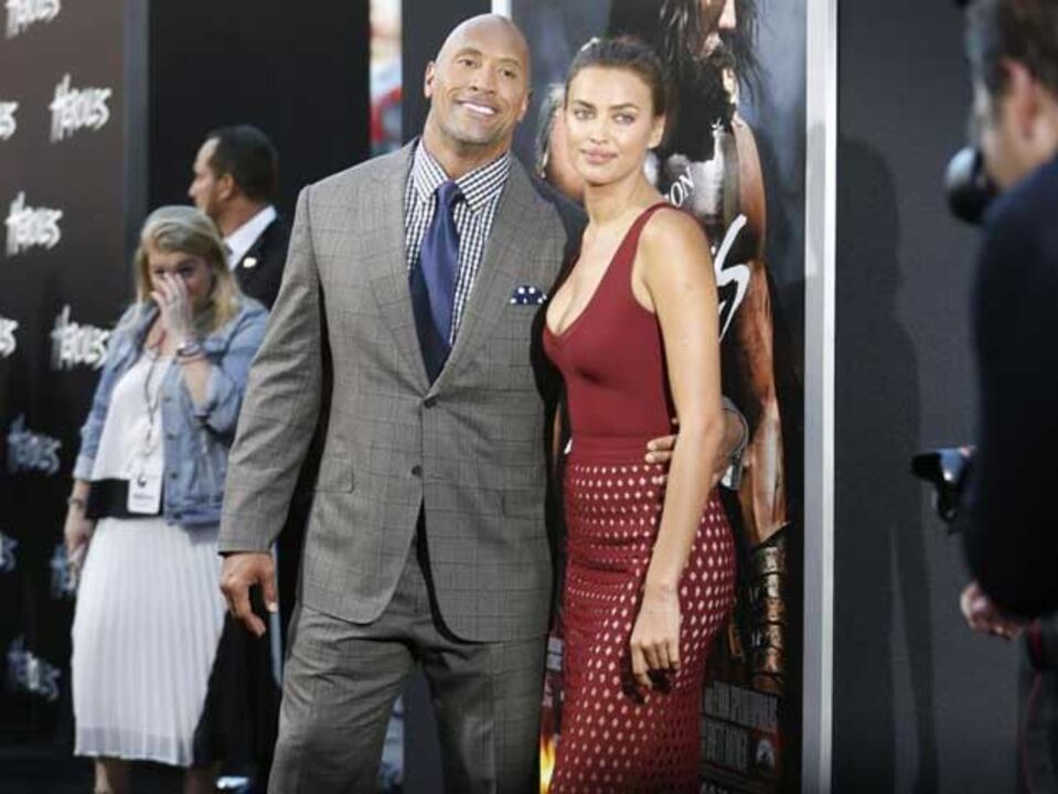 The Rock terá "roubado" Irina a Ronaldo