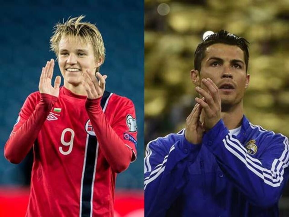 Ronaldo prepara passagem de testemunho para Odegaard