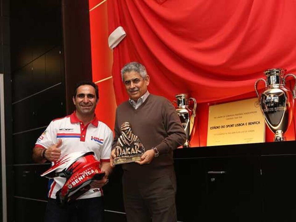 Paulo Gonçalves: «O Benfica abriu-me as portas para o pódio no Dakar»