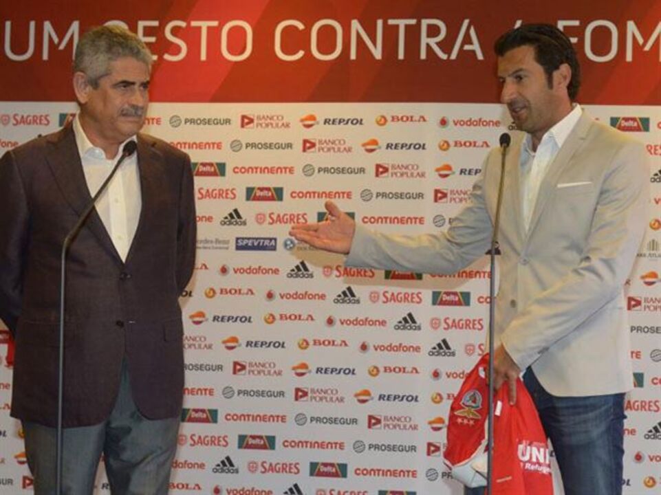 Luís Filipe Vieira: «Figo conhece como poucos o futebol»