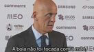 Collina assume erro contra o Sporting na Champions