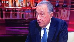 Marcelo Rebelo de Sousa reagiu ao golo de Tanaka em direto