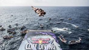 Turismo açoriano orgulhoso com Red Bull Cliff Diving