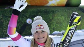 Esqui Alpino: Lindsey Vonn bate recorde histórico