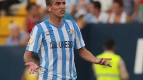 Duda já é o jogador do Málaga com mais jogos oficiais