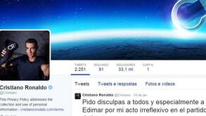 Javier Tebas valoriza desculpas de Ronaldo