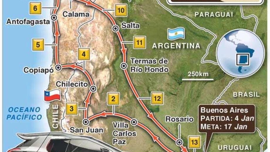 A grande aventura do Dakar'2015