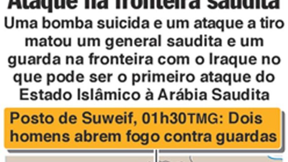 Ataque na fronteira saudita com o Iraque