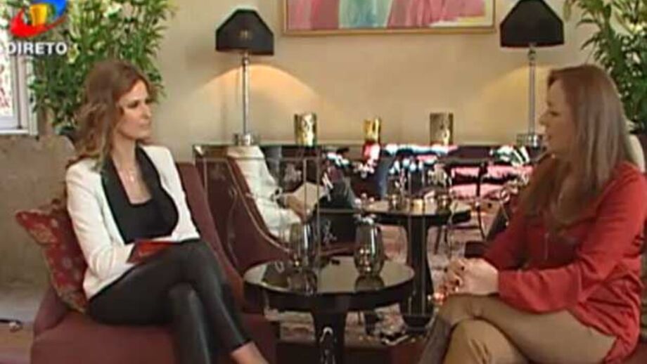 Cristina Ferreira entrevistou Filomena Morais