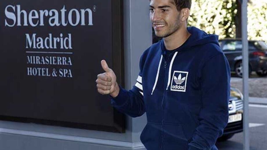 Lucas Silva é apresentado ao meio-dia no Santiago Bernabéu