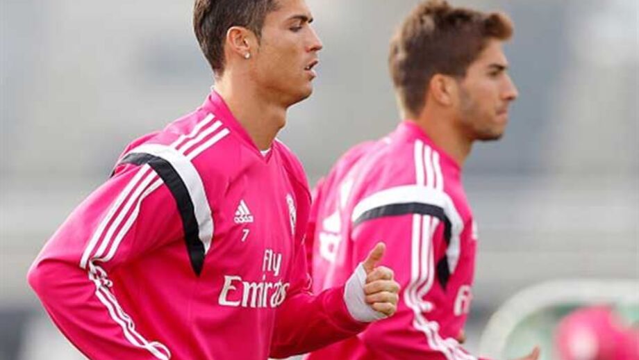 Cristiano Ronaldo foi ao hospital