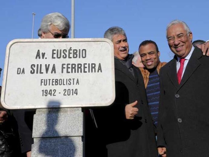 Um ano depois, Eusébio voltou a tocar nos nossos corações