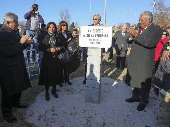 Um ano depois, Eusébio voltou a tocar nos nossos corações