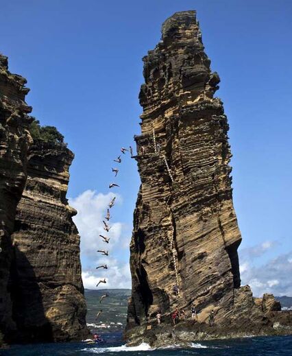 Red Bull Cliff Diving traz novamente adrenalina aos Açores