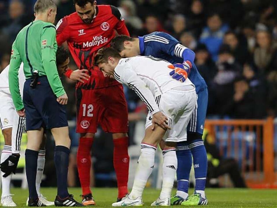 Sergio Ramos de fora quatro a seis semanas