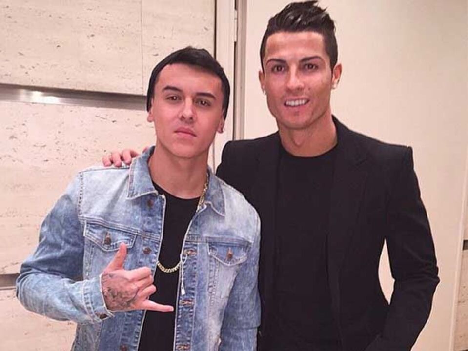 Kevin Roldán concretiza sonho na companhia de CR7