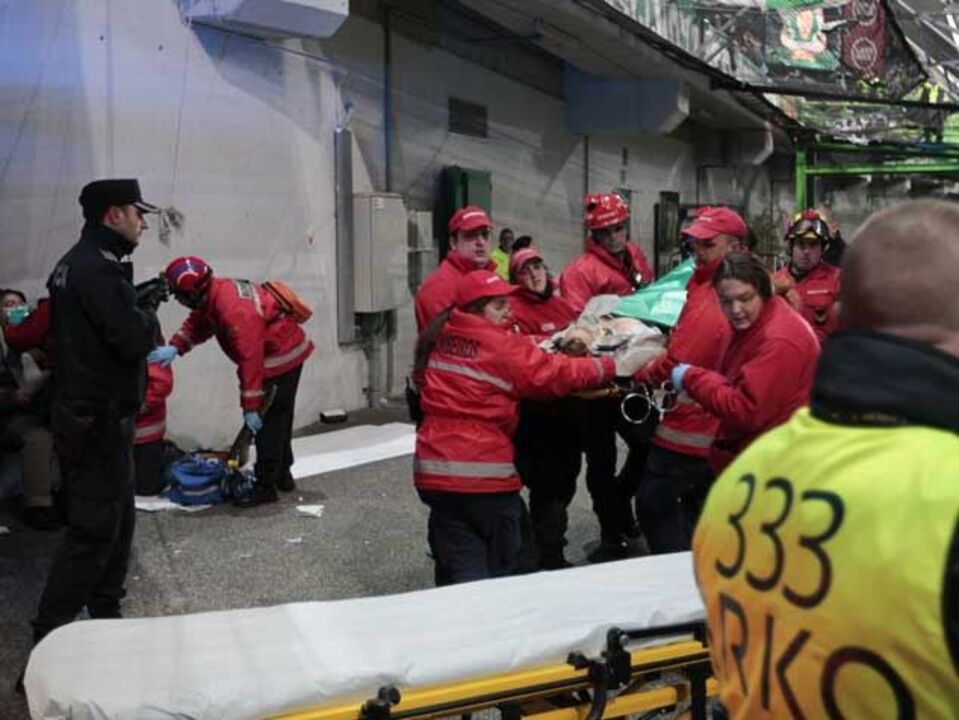 Fosso provoca vítima