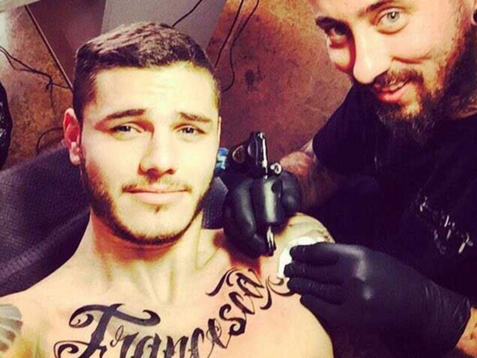 Icardi tatua nome da filha