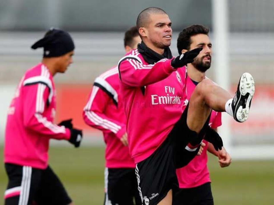Pepe de regresso aos treinos