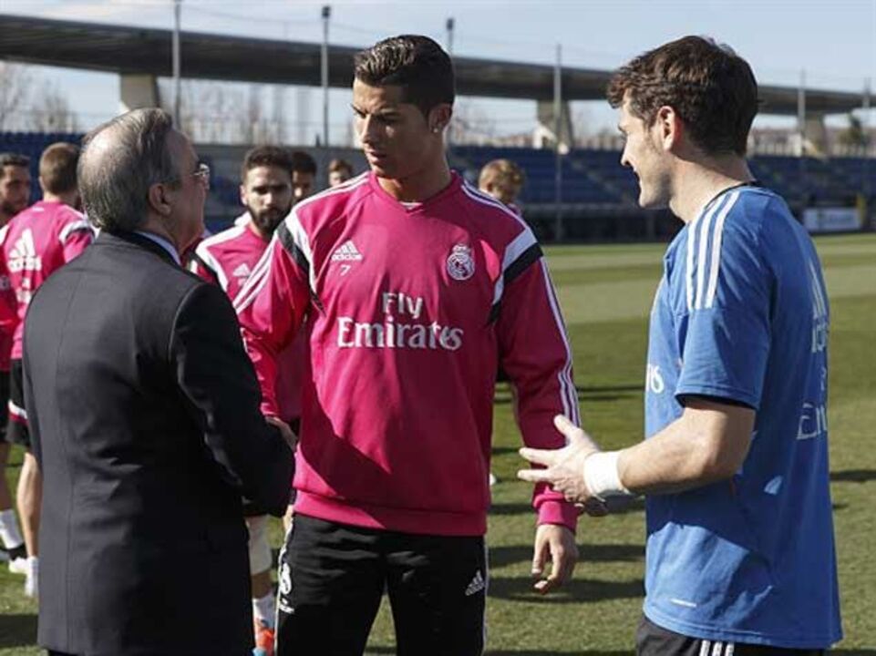 Ronaldo: «Presidente, não vamos falhar!»