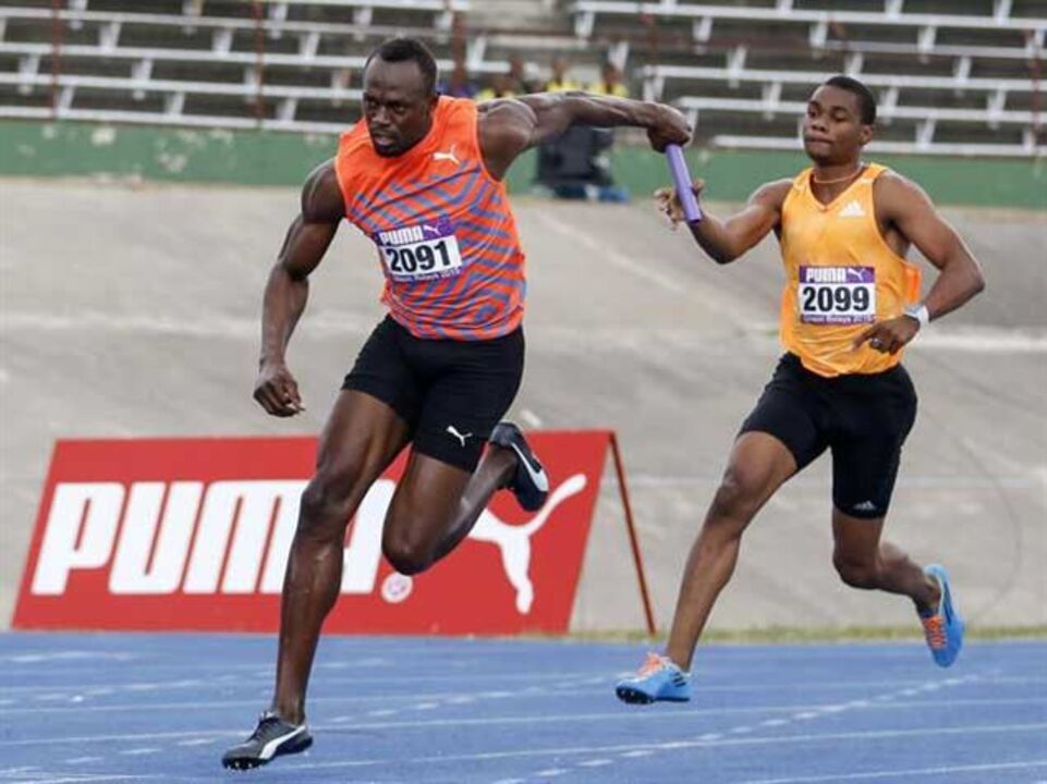 Usain Bolt de regresso em prova de estafetas