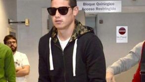 James Rodríguez operado com sucesso ao pé direito